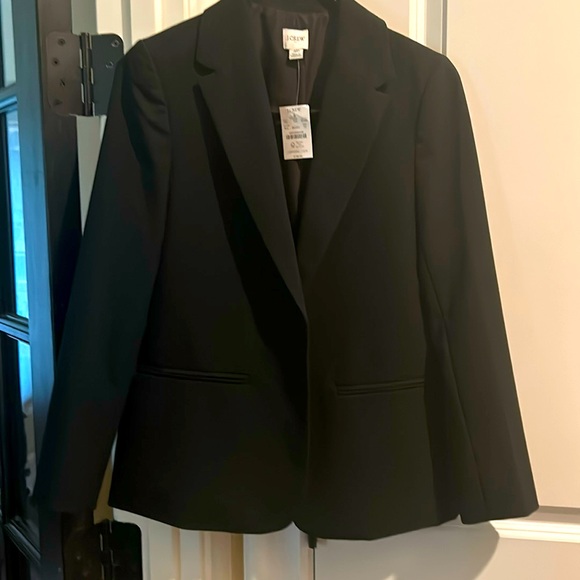 J Crew 4P Black Jacket - Picture 1 of 3
